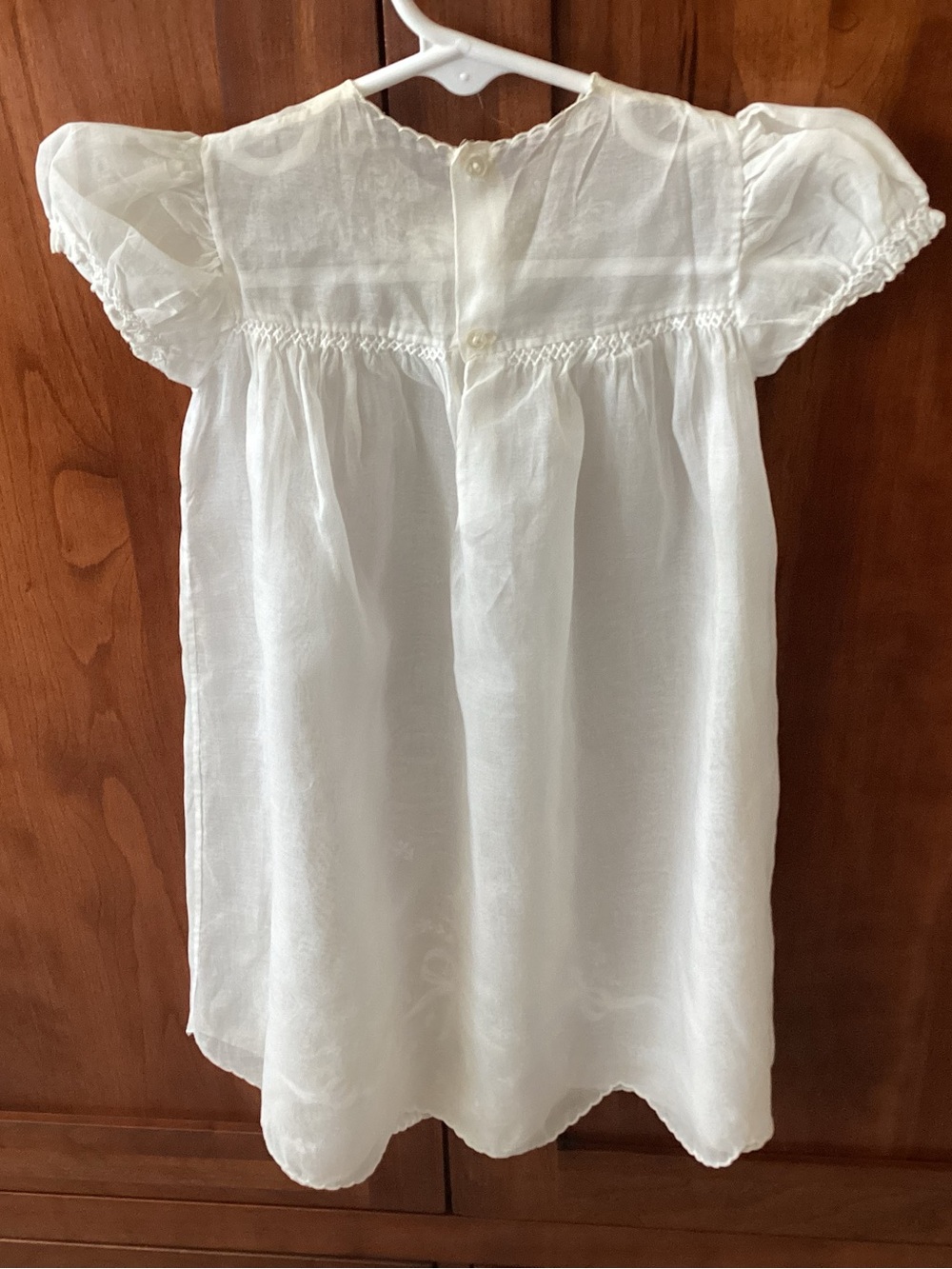Vtg. Hand made infant gown from the Heritage brand HIGHLY COLLECTIBLE - Picture 7 of 10